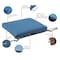 Classic Accessories Ravenna Water-Resistant Patio Chair Seat Cushion, 18 x 18 x 2 Inch, Empire Blue 62-179-010503-EC - alternate 5